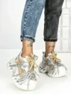 Pantofi Sport Dama cu Platforma 3616 YELLOW | MEI