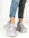 Pantofi Sport Dama cu Platforma 3605-13 GREY | MEI