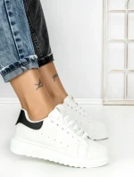 Sneakers Dama 6XJ2 WHITE-BLACK | MEI
