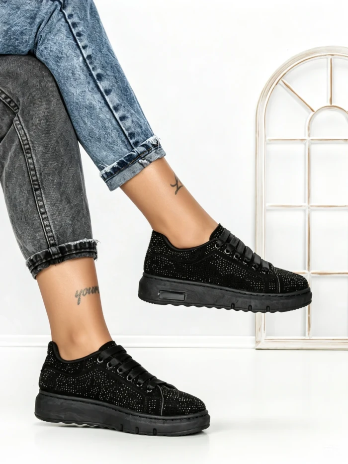 Sneakers Dama 6XJ5 BLACK | MEI