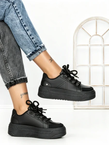 Sneakers Dama 6GS27 ALL BLACK | MEI