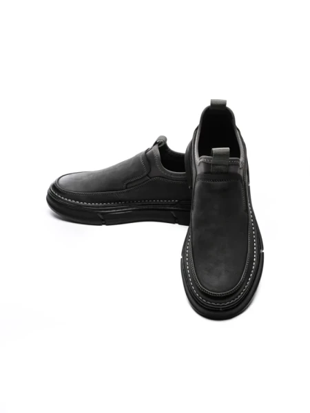 Pantofi Casual Barbati din piele naturala F697 GREY | ADVANCER