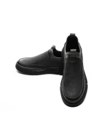 Pantofi Casual Barbati din piele naturala F697 GREY | ADVANCER