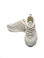 Pantofi Sport Barbati din piele naturala 5372 WHITE | ADVANCER