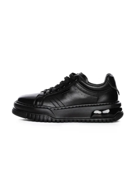 Pantofi Sport Barbati din piele naturala 5337 BLACK | ADVANCER