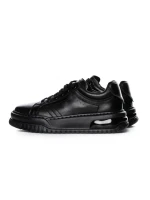 Pantofi Sport Barbati din piele naturala 5337 BLACK | ADVANCER