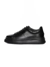 Pantofi Casual Barbati din piele naturala 5388 BLACK | ADVANCER