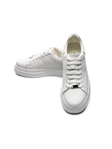 Pantofi Casual Barbati din piele naturala 5388 WHITE | ADVANCER