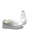 Pantofi Casual Barbati din piele naturala 5388 WHITE | ADVANCER