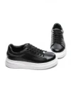 Pantofi Casual Barbati din piele naturala 5388 BLACK-WHITE | ADVANCER