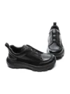 Pantofi Sport Barbati din piele naturala 6718 BLACK | ADVANCER