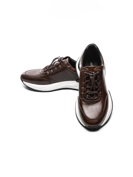 Pantofi Sport Barbati din piele naturala L2412 COFFEE | ADVANCER