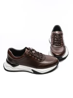 Pantofi Sport Barbati din piele naturala L2412 COFFEE | ADVANCER