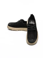 Mocasini Barbati din piele naturala 6801 BLACK | ADVANCER