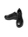 Pantofi Sport Barbati din piele naturala 6700 BLACK | ADVANCER