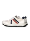 Pantofi Sport Barbati din piele naturala 21835 WHITE-BLUE | ADVANCER