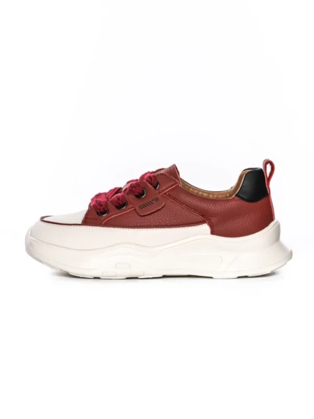 Pantofi Sport Dama din piele naturala BG01 RED | GALLOP