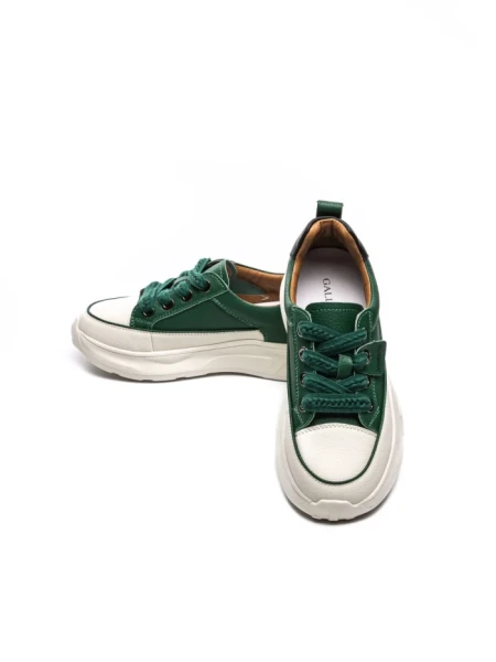 Pantofi Sport Dama din piele naturala BG01 GREEN | GALLOP