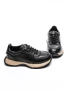 Pantofi Sport Dama din piele naturala 2688 BLACK | ADVANCER