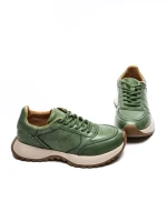 Pantofi Sport Dama din piele naturala 2688 GREEN | ADVANCER