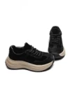 Pantofi Sport Dama din piele naturala 572101 BLACK | ADVANCER