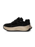 Pantofi Sport Dama din piele naturala 572101 BLACK | ADVANCER