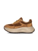 Pantofi Sport Dama din piele naturala 572101 BROWN | ADVANCER