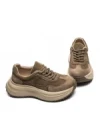 Pantofi Sport Dama din piele naturala 572101 KHAKI | ADVANCER