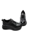 Pantofi Sport Dama din piele naturala 87832-1 BLACK | FRANCO GERARDO
