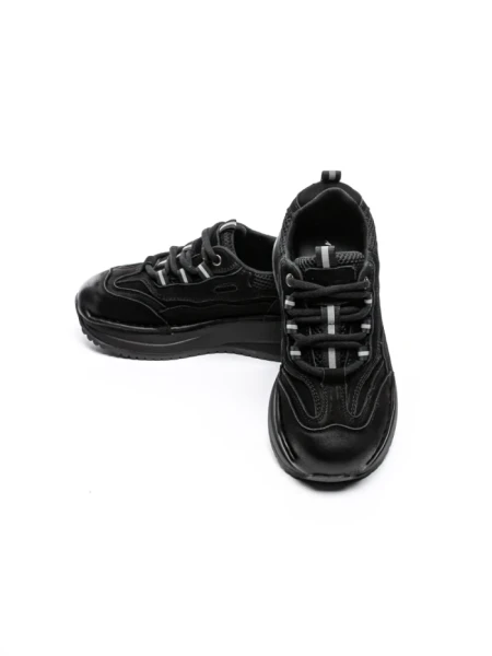 Pantofi Sport Dama din piele naturala A006 BLACK | ADVANCER