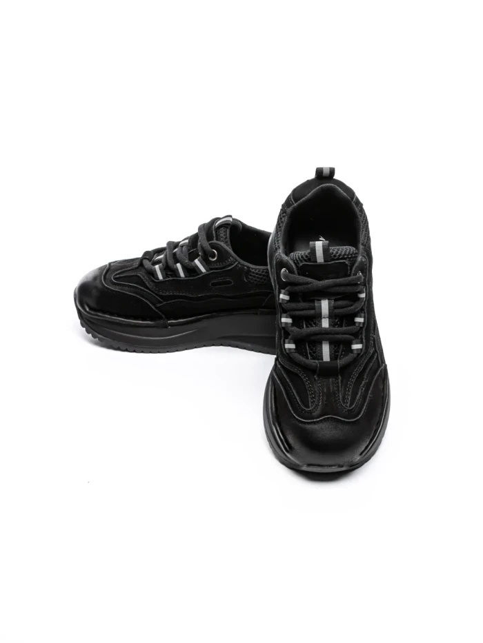 Pantofi Sport Dama din piele naturala A006 BLACK | ADVANCER