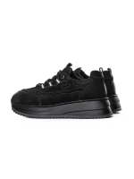 Pantofi Sport Dama din piele naturala A006 BLACK | ADVANCER