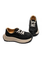 Pantofi Sport Dama din piele naturala 8510 BLACK | ADVANCER