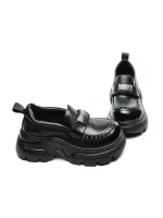 Pantofi Casual Dama din piele naturala 3217 BLACK | ADVANCER