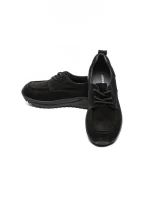 Pantofi Casual Dama din piele naturala 53661 BLACK | ADVANCER