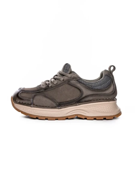 Pantofi Sport Dama din piele naturala A10018 GREY | ADVANCER