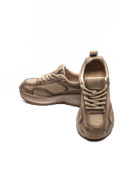 Pantofi Sport Dama din piele naturala A10018 APRICOT | ADVANCER