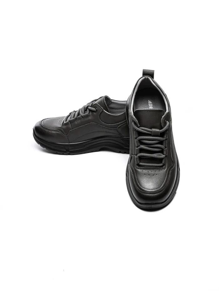 Pantofi Sport Dama din piele naturala N503 GREY | ADVANCER