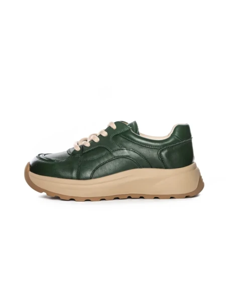 Pantofi Sport Dama din piele naturala S5353 GREEN | ADVANCER