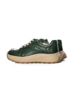 Pantofi Sport Dama din piele naturala S5353 GREEN | ADVANCER