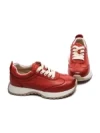 Pantofi Sport Dama din piele naturala 3708-1 RED | ADVANCER
