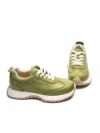Pantofi Sport Dama din piele naturala 3708-1 GREEN | ADVANCER