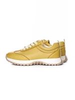 Pantofi Sport Dama din piele naturala 3708-1 YELLOW | ADVANCER