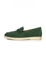 Pantofi Casual Dama din piele naturala 26A39 GREEN | ADVANCER
