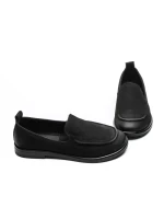 Pantofi Casual Dama din piele naturala 6150 BLACK | ADVANCER