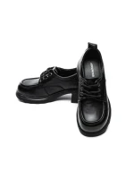 Pantofi Casual Dama din piele naturala 25N89 BLACK | ADVANCER