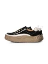 Pantofi Sport Dama din piele naturala 77006 BLACK | ADVANCER