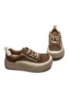 Pantofi Sport Dama din piele naturala 77006 COFFEE | ADVANCER