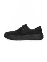 Pantofi Casual Dama din piele naturala 663-1 BLACK | ADVANCER