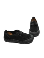 Pantofi Casual Dama din piele naturala KM5169 BLACK | ADVANCER